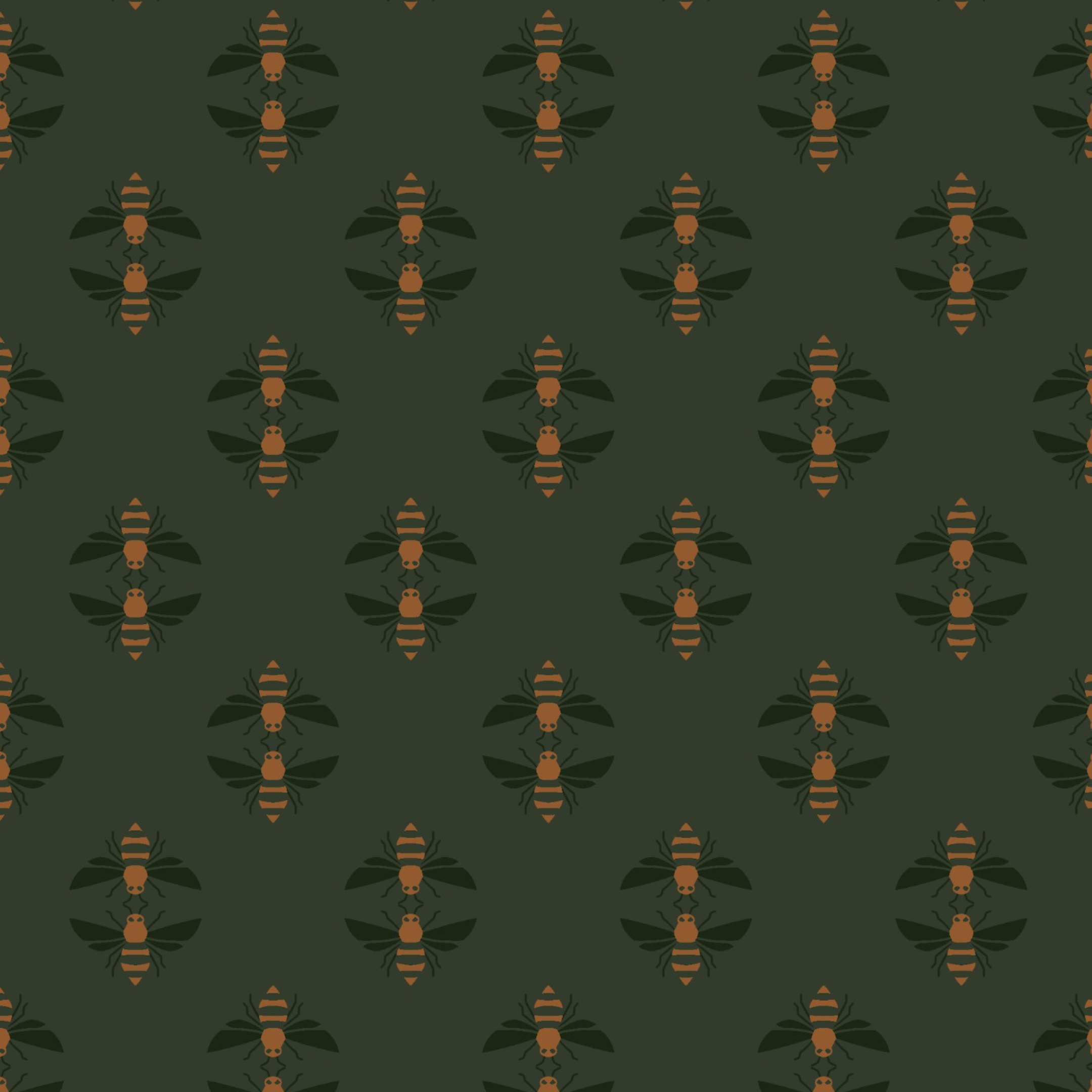 Estampa Teddy Bear Verde