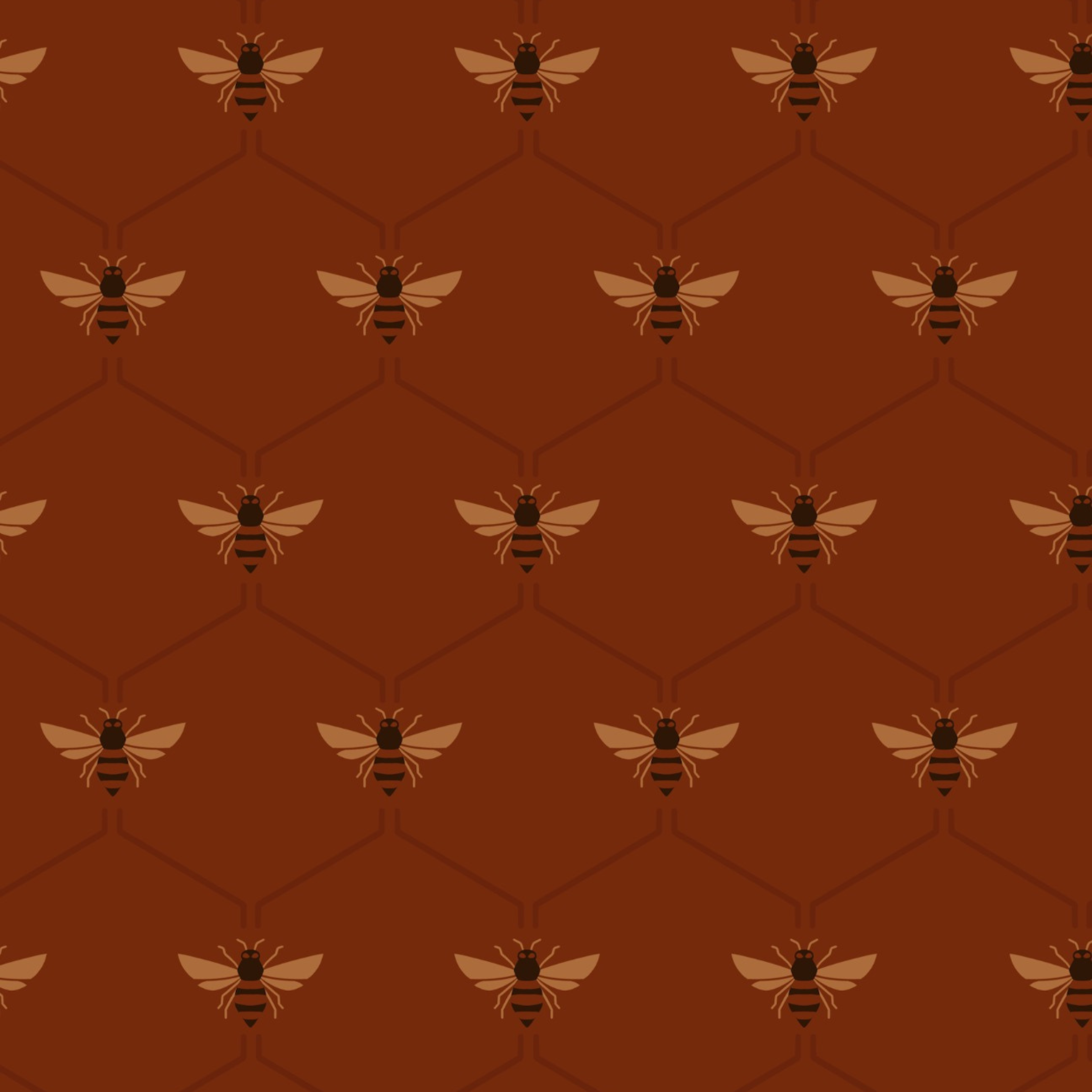 Estampa Honeycomb