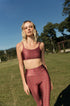 Top Comfort Estampa Flor de Lis Bee Gracie moda fitness feminina