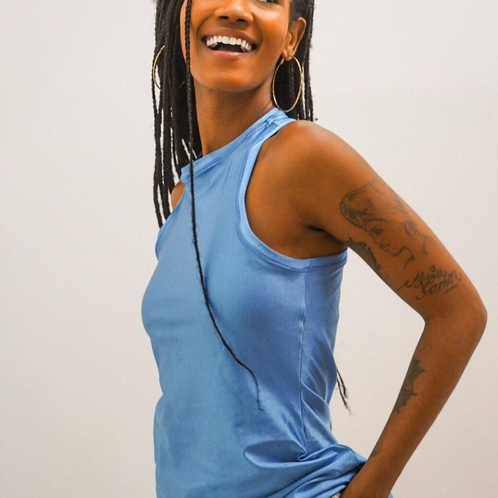 Vestido Blue Bliss by Bee Gracie - VESTIDOS Bee Gracie moda fitness feminina