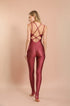 Jumpsuit Zen Estampa Flor de Lis Bee Gracie moda fitness feminina