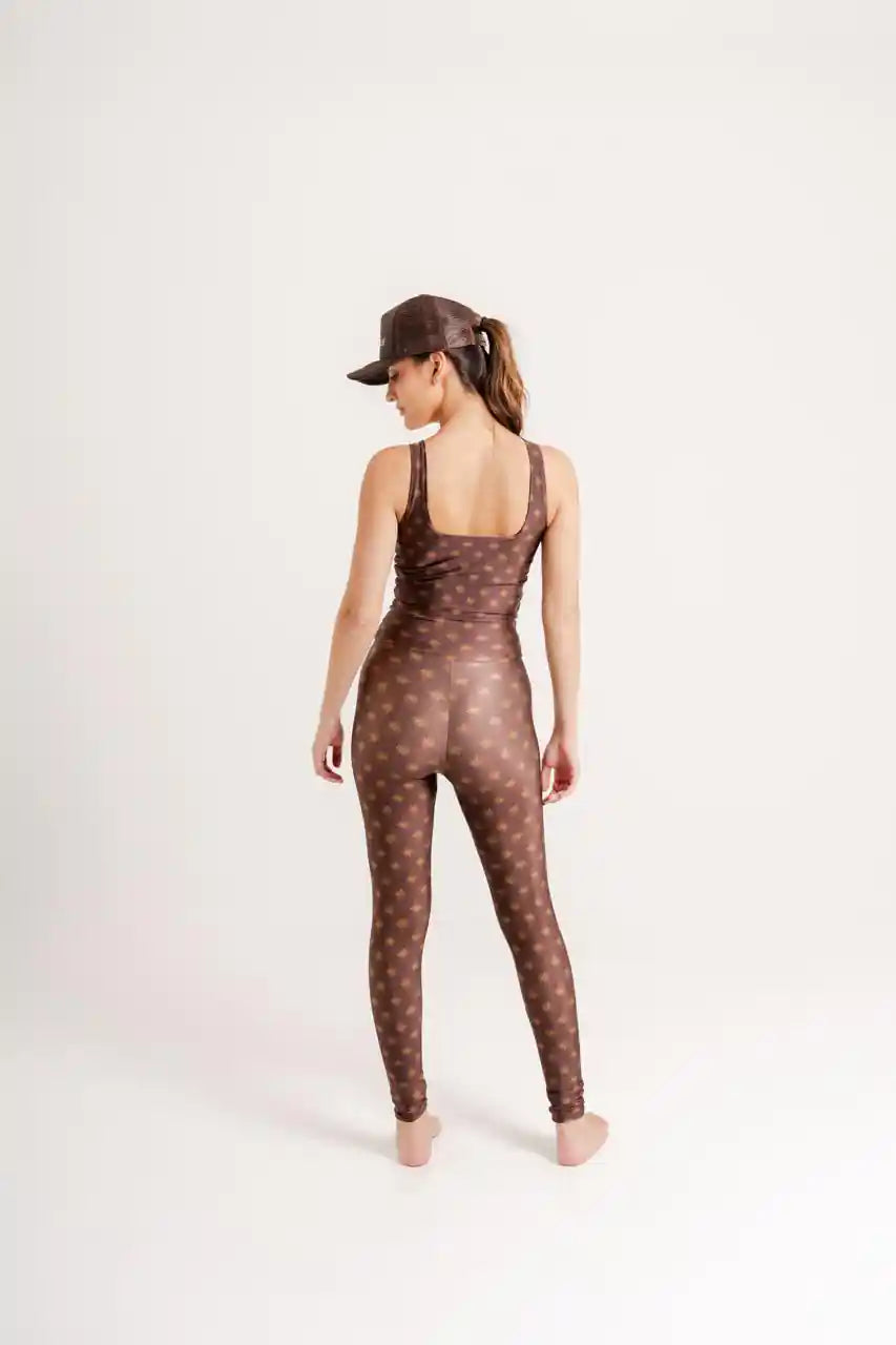 Legging Estampa Oásis modelo High Waist by BEE GRACIE - CALÇAS