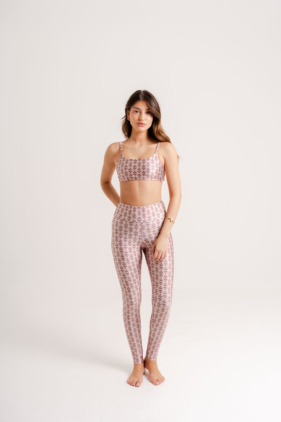 Legging Estampa Blush modelo Skin