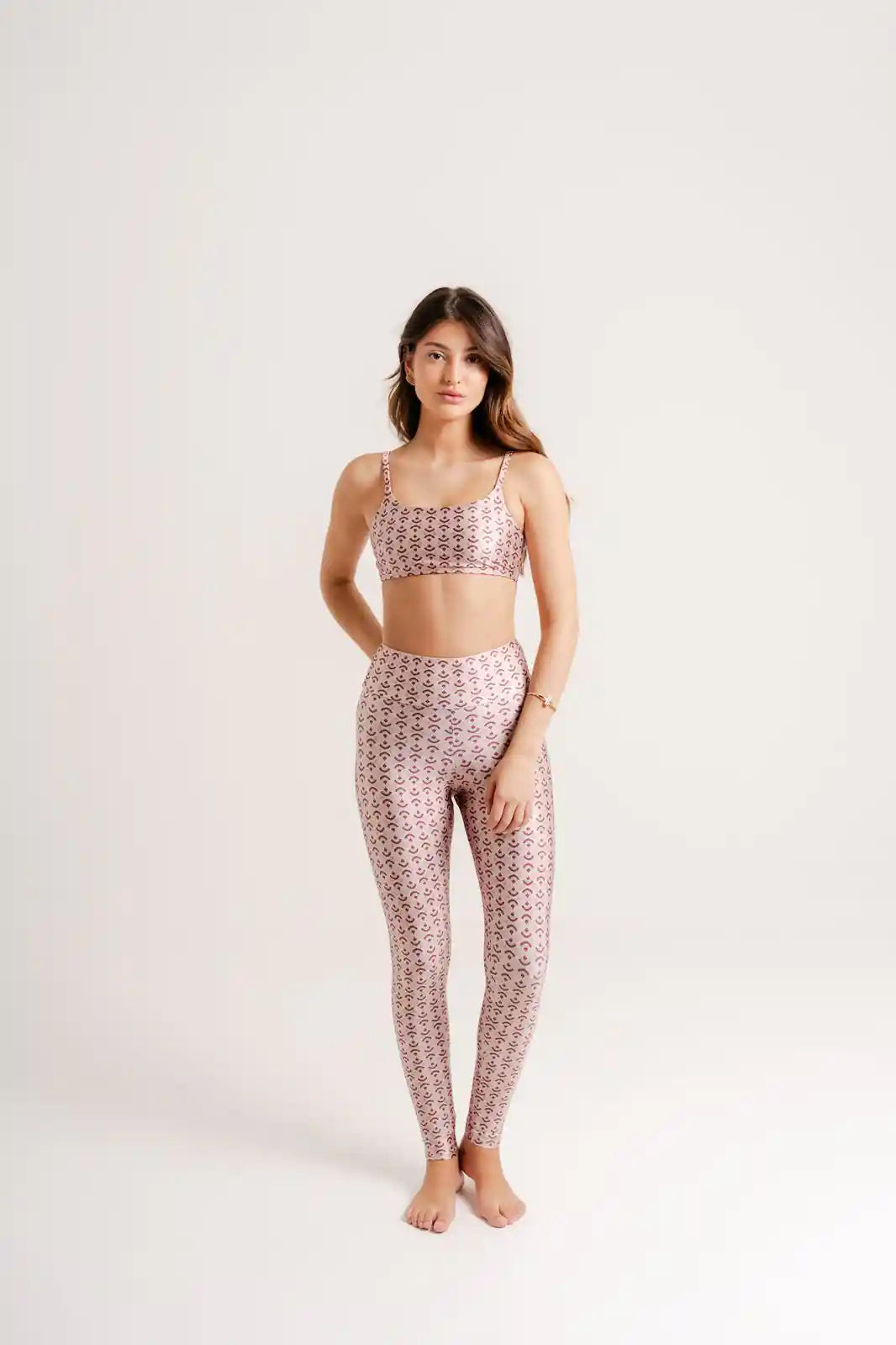 Legging Estampa Blush modelo Skin by BEE GRACIE - CALÇAS
