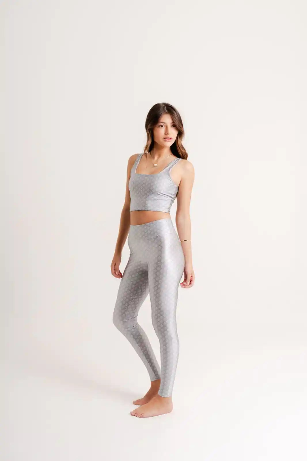 Legging Estampa Azure modelo High Waist by BEE GRACIE - CALÇAS