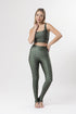 Legging Estampa Green Lotus modelo Skin Bee Gracie moda fitness feminina