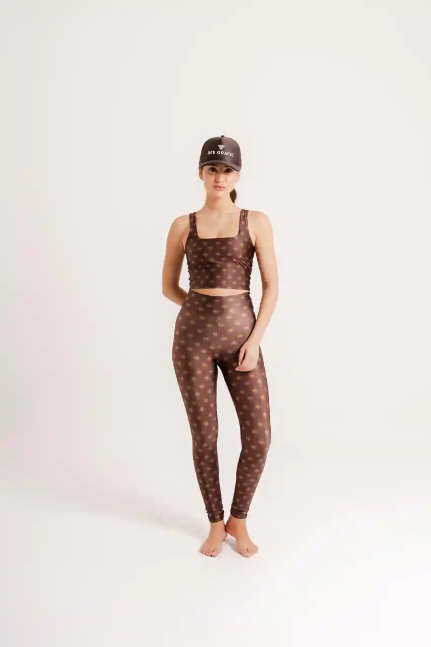 Legging Estampa Oásis modelo High Waist by BEE GRACIE - CALÇAS