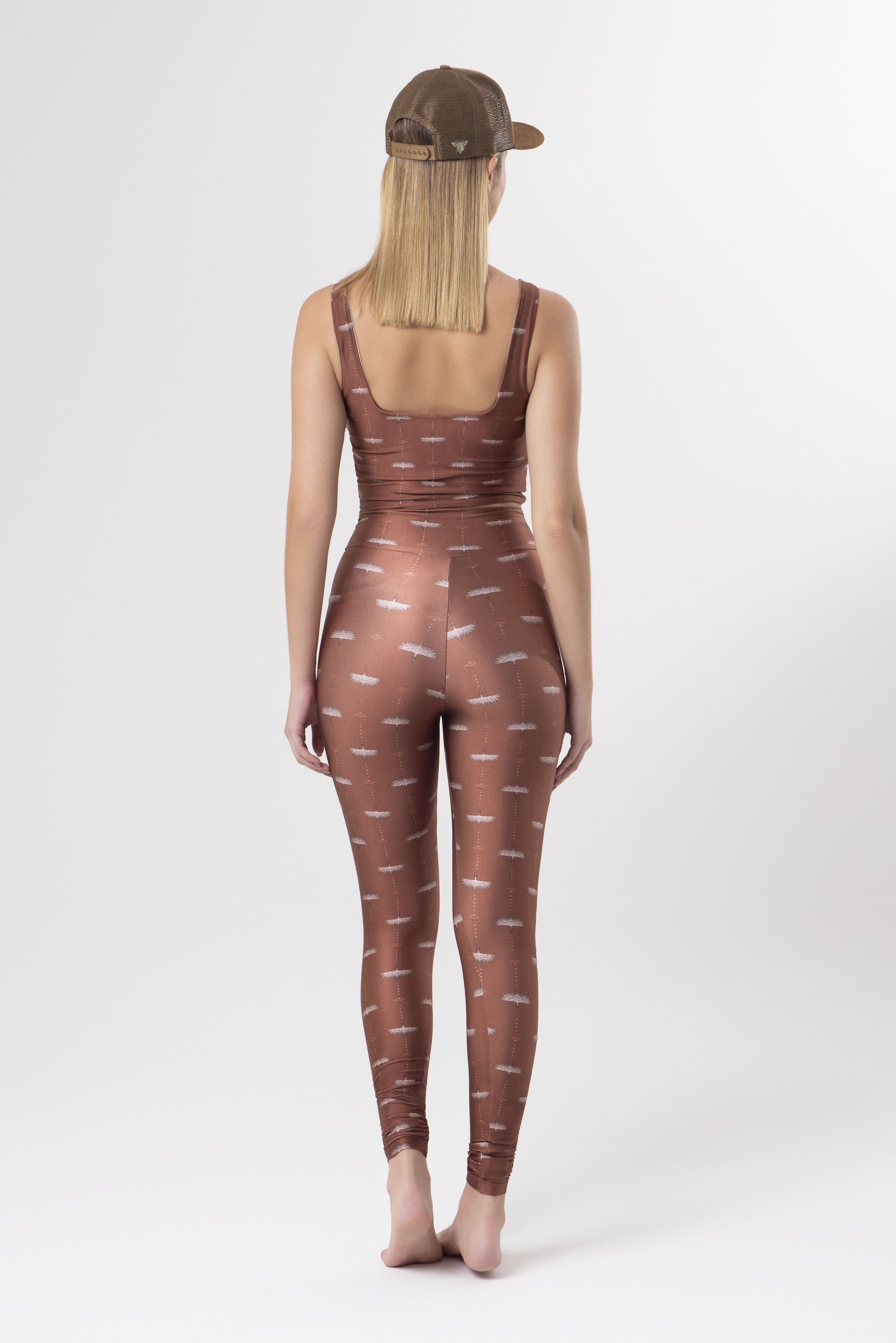 Top Cropped Estampa Tsuru