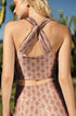 Top Aura Estampa Boteh Bee Gracie moda fitness feminina