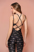 Jumpsuit Zen Estampa Tsuru Noir Bee Gracie moda fitness feminina