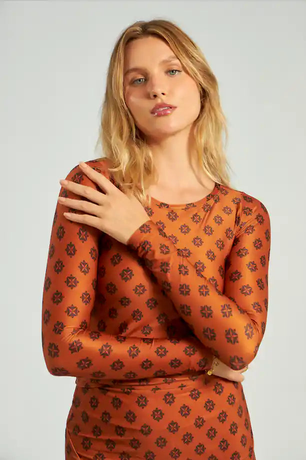 Blusa Manga Longa Beehive by BEE GRACIE - BLUSAS