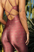 Jumpsuit Zen Estampa Flor de Lis Bee Gracie moda fitness feminina