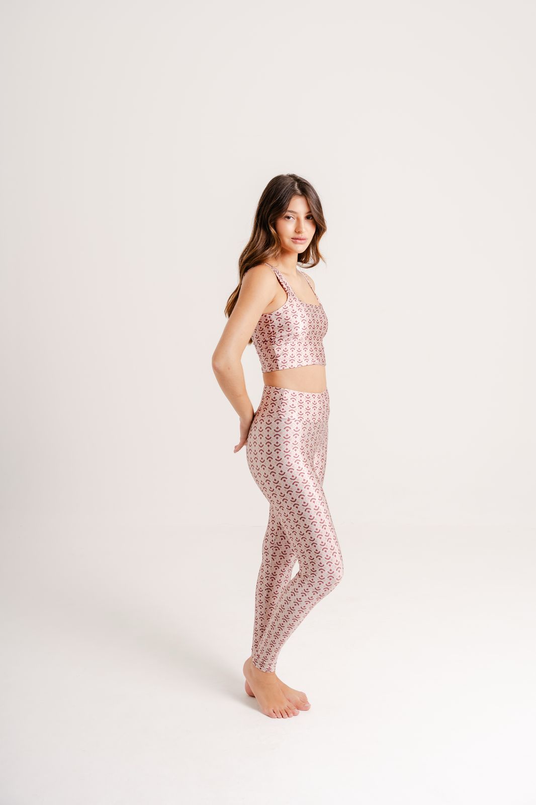 Legging Estampa Blush modelo High Waist