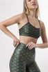 Short Estampa Green Lotus Bee Gracie moda fitness feminina