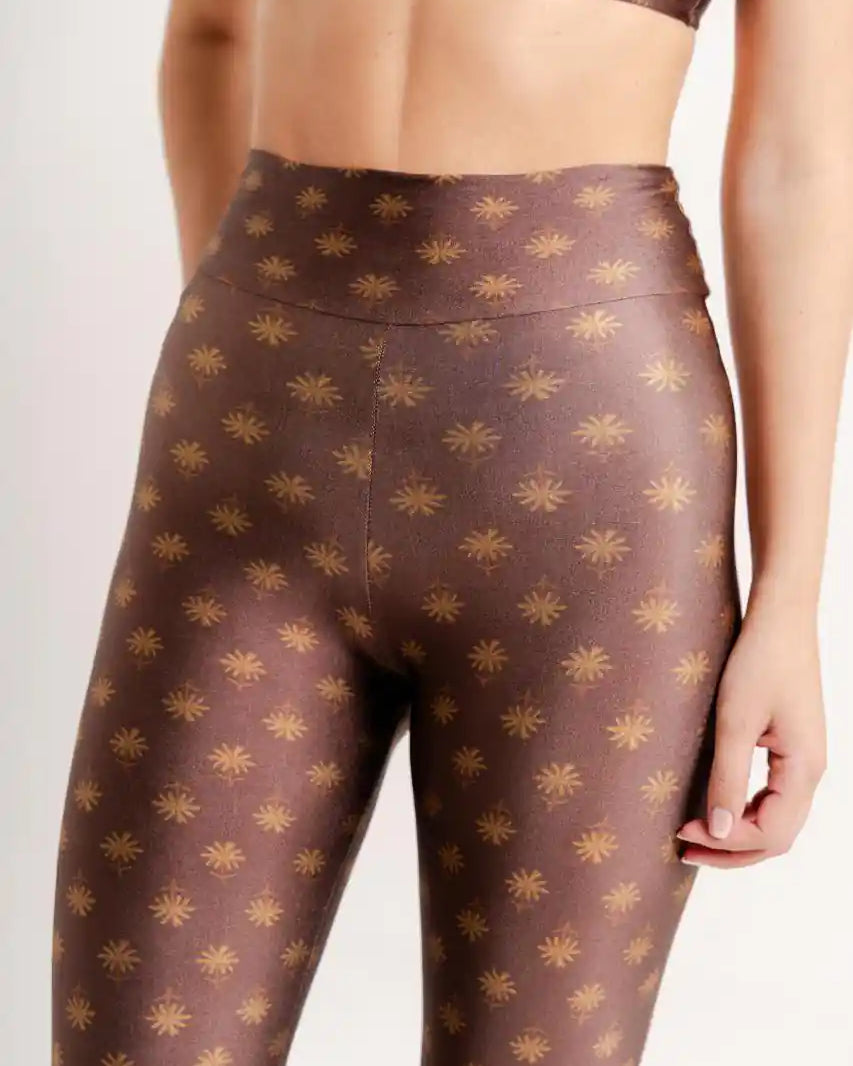 Legging Estampa Oásis modelo Skin by BEE GRACIE - CALÇAS Bee Gracie moda fitness feminina