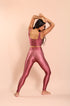 Legging Estampa Flor de Lis modelo Skin Bee Gracie moda fitness feminina