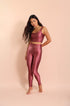 Legging Estampa Flor de Lis modelo Skin Bee Gracie moda fitness feminina
