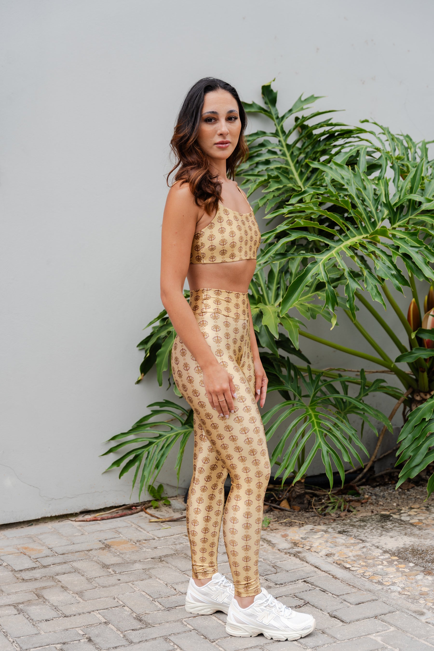 Legging Estampa Golden Breeze  modelo Skin