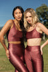 Top Comfort Estampa Flor de Lis Bee Gracie moda fitness feminina