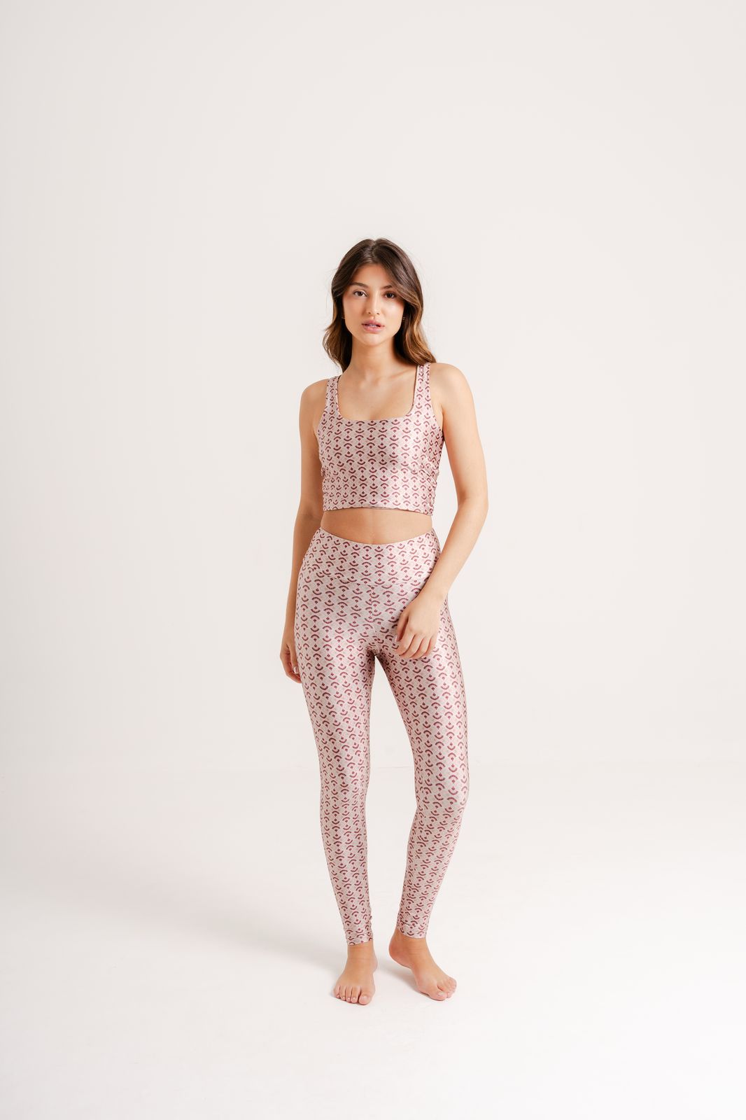 Legging Estampa Blush modelo High Waist