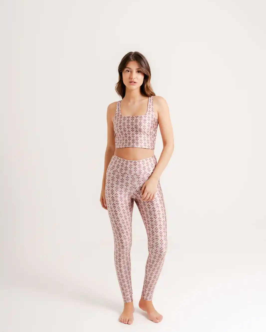Legging Estampa Blush modelo High Waist by BEE GRACIE - CALÇAS Bee Gracie moda fitness feminina