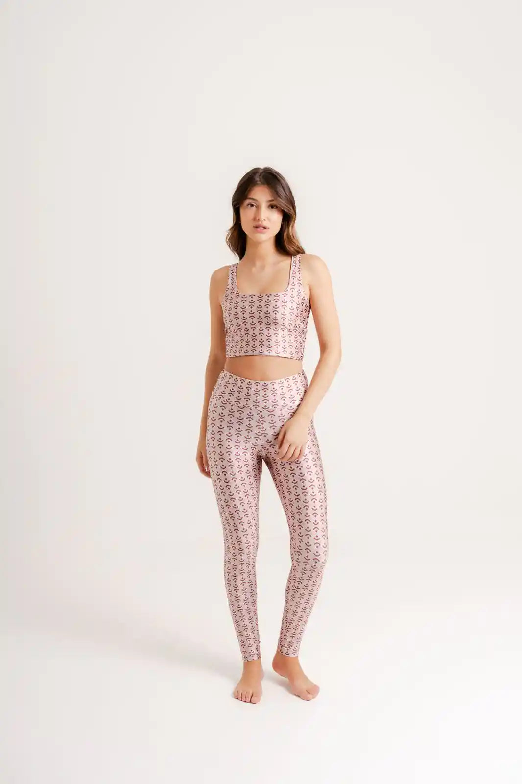 Legging Estampa Blush modelo High Waist by BEE GRACIE - CALÇAS