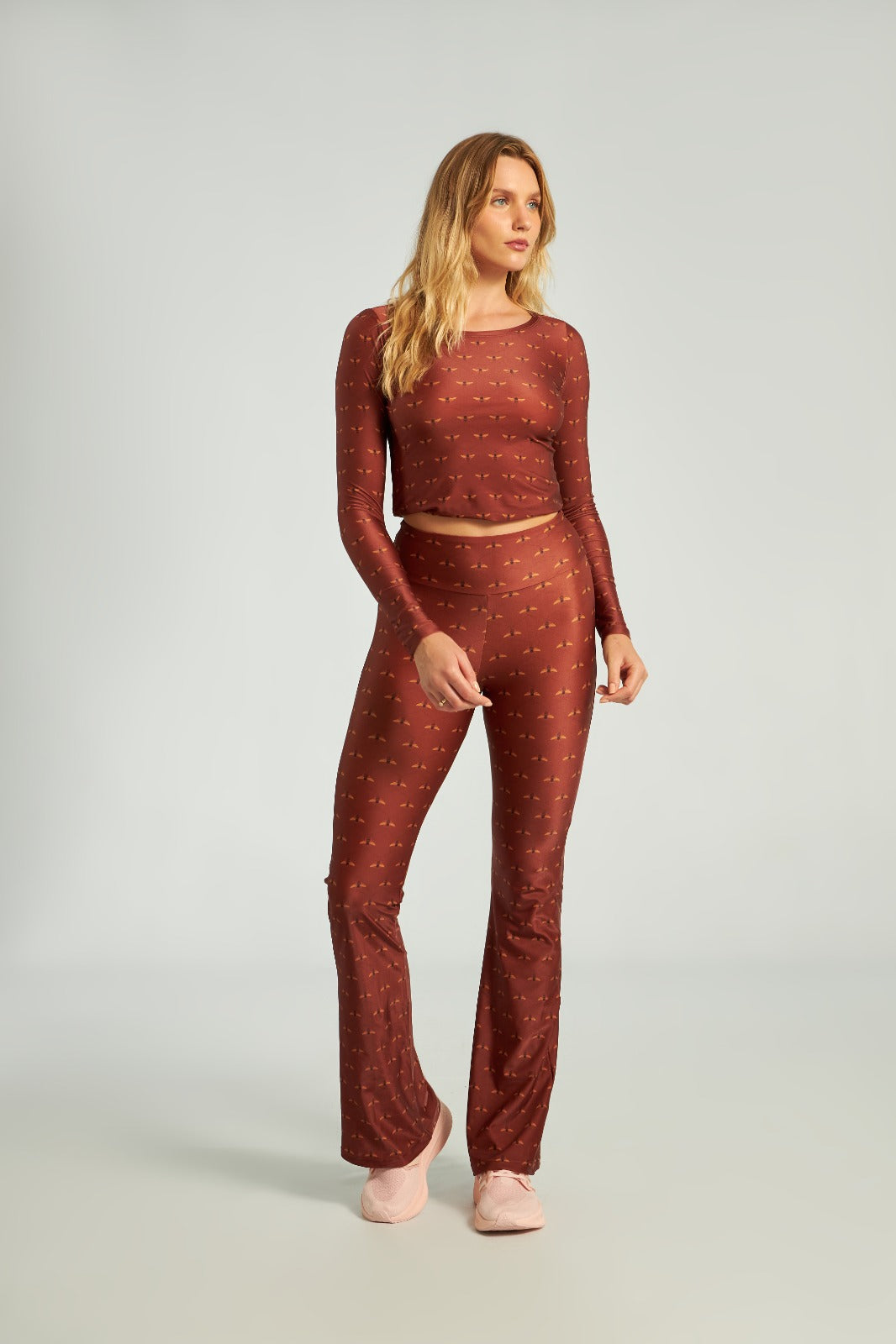 Blusa Manga Longa Honeycomb