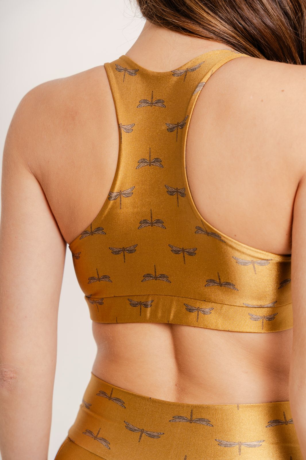 Sleeveless Dragonfly Workout Clothes Dragonfly Print Comfort Top P