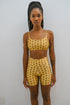 Short Estampa Golden Breeze Bee Gracie moda fitness feminina