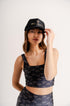 Top Cropped Estampa Dahlia by BEE GRACIE - TOPS Bee Gracie moda fitness feminina