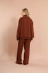 Conjunto Moleton Club Dark Mocha Bee Gracie moda fitness feminina