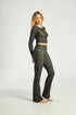 Flare Teddy Bear Verde by BEE GRACIE - CALÇAS Bee Gracie moda fitness feminina