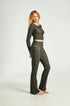 Flare Teddy Bear Verde by BEE GRACIE - CALÇAS Bee Gracie moda fitness feminina