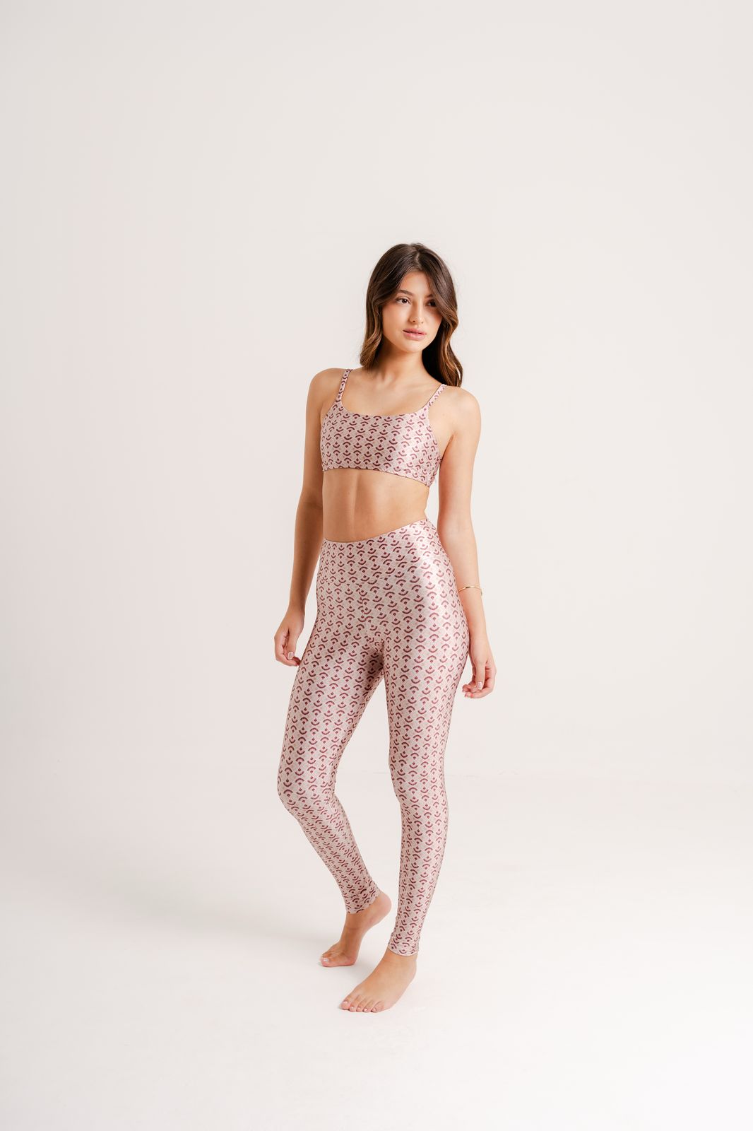 Legging Estampa Blush modelo Skin