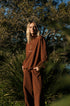 Conjunto Moleton Club Dark Mocha Bee Gracie moda fitness feminina