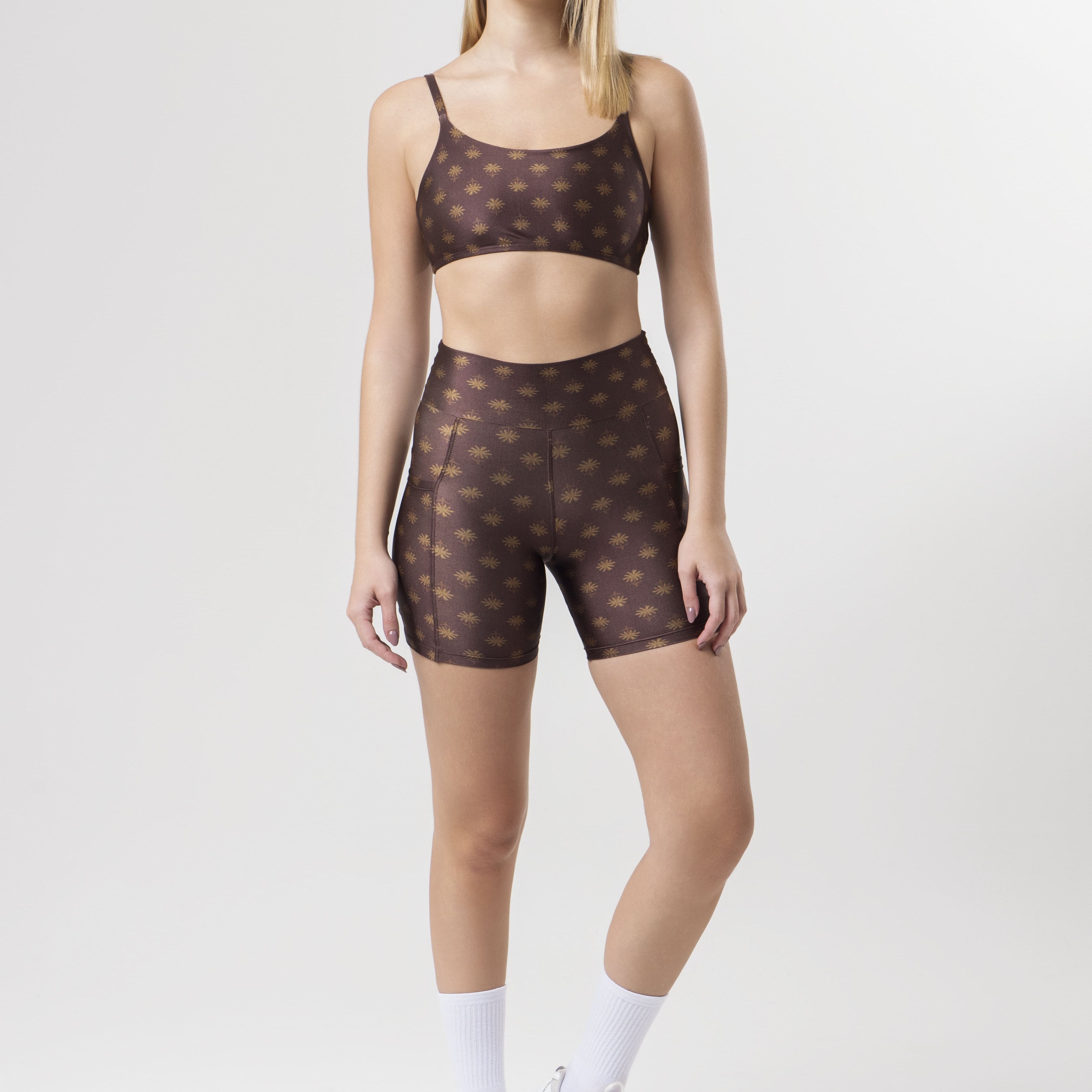 Short Estampa Oásis Bee Gracie moda fitness feminina