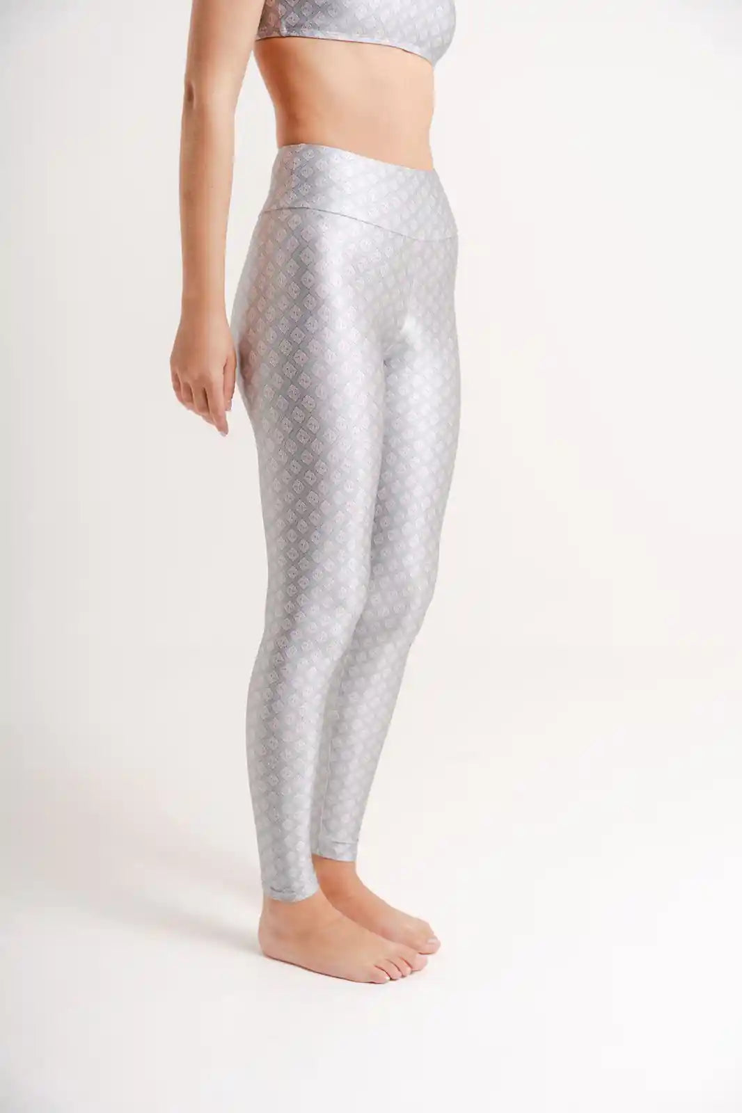Legging Estampa Azure modelo High Waist by BEE GRACIE - CALÇAS