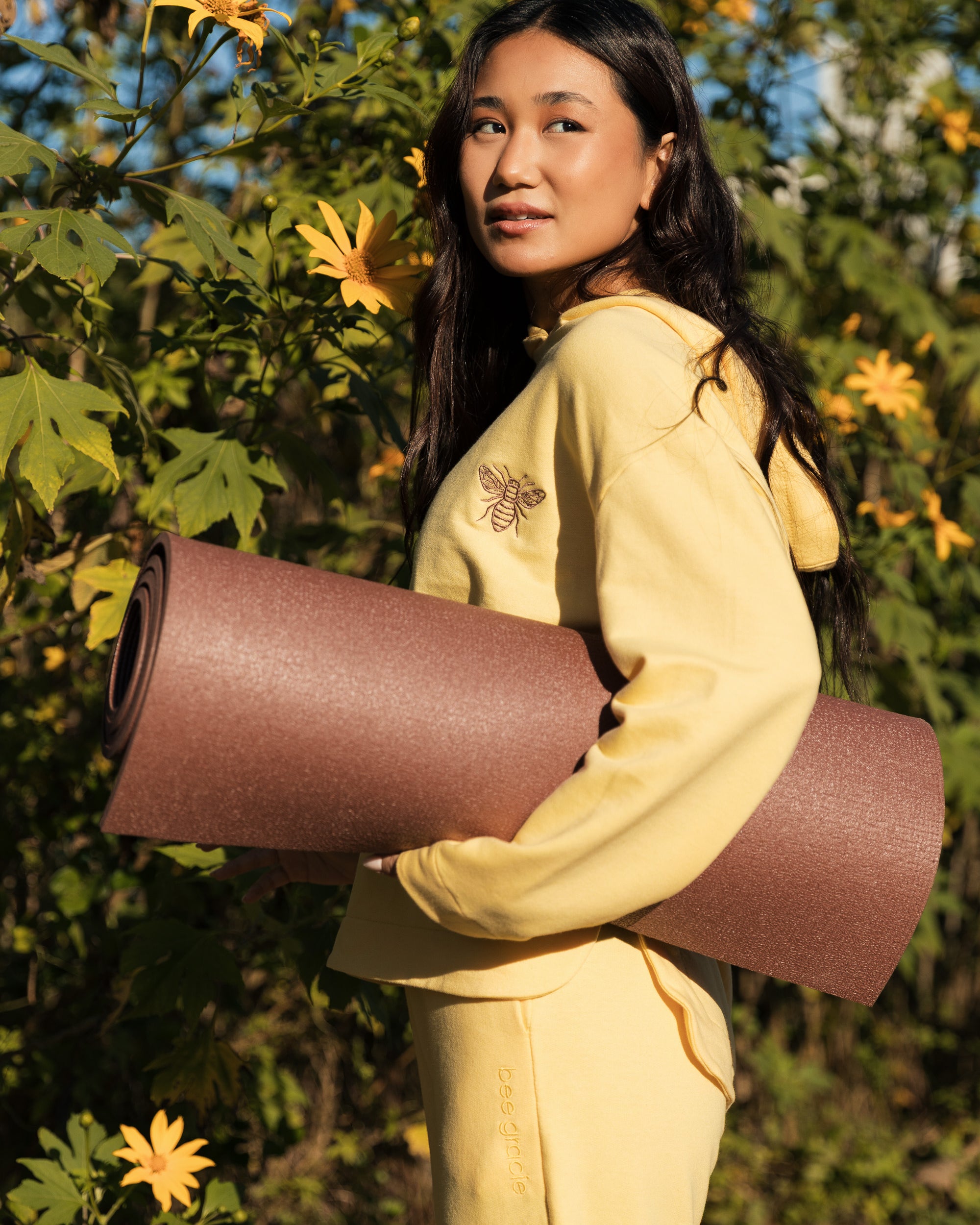 Conjunto Moletom Honey Butter Bee Gracie moda fitness feminina