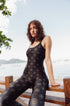 Jumpsuit Zen Estampa Rising Sun Bee Gracie moda fitness feminina
