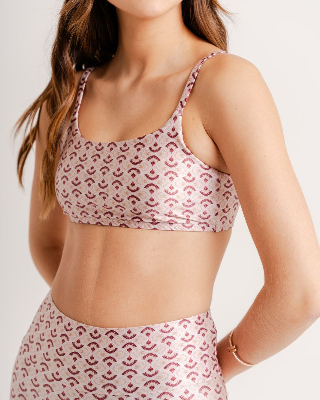 Top Comfort Estampa Blush by BEE GRACIE - TOPS Bee Gracie moda fitness feminina