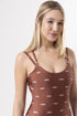 Jumpsuit Zen Estampa Tsuru Bee Gracie moda fitness feminina