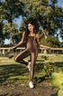 Jumpsuit Zen Estampa Oasis Bee Gracie moda fitness feminina