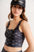 Top Cropped Estampa Dahlia by BEE GRACIE - TOPS Bee Gracie moda fitness feminina