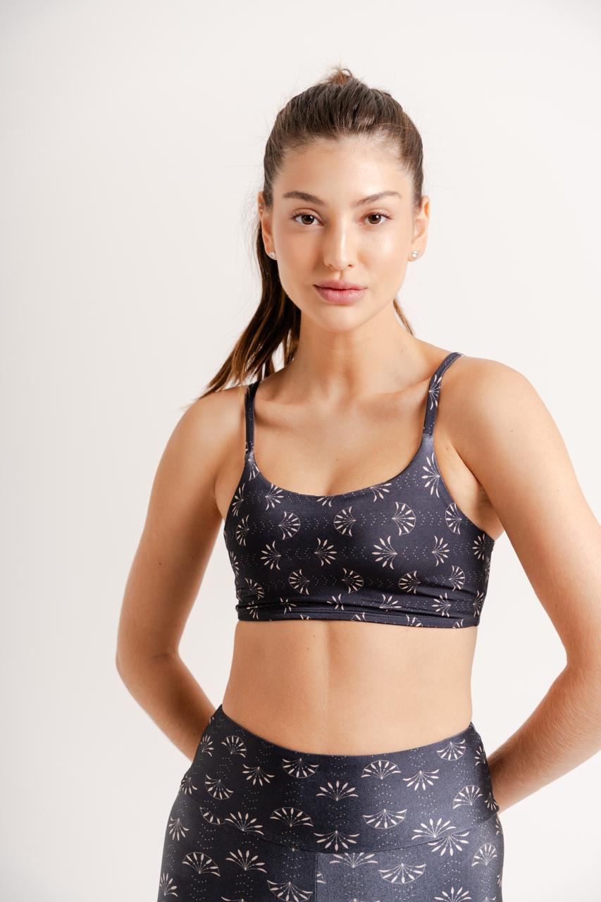 Top Comfort Estampa Dahlia