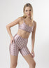 Short Estampa Blush Bee Gracie moda fitness feminina