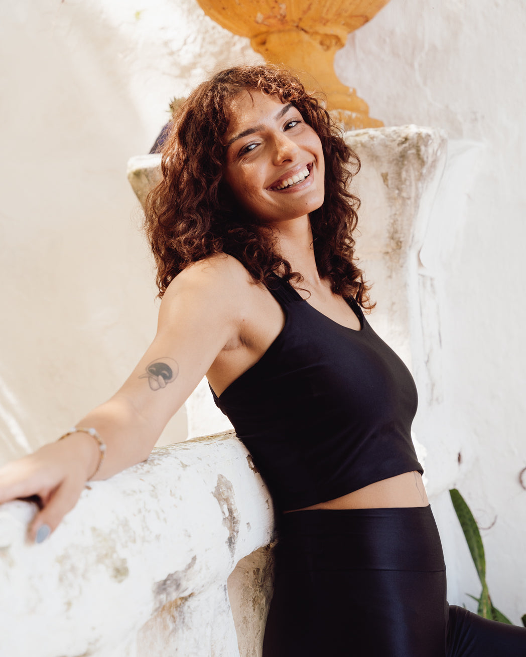Top Aura  Black Bee Gracie moda fitness feminina