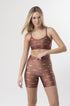 Short Estampa Tsuru Bee Gracie moda fitness feminina