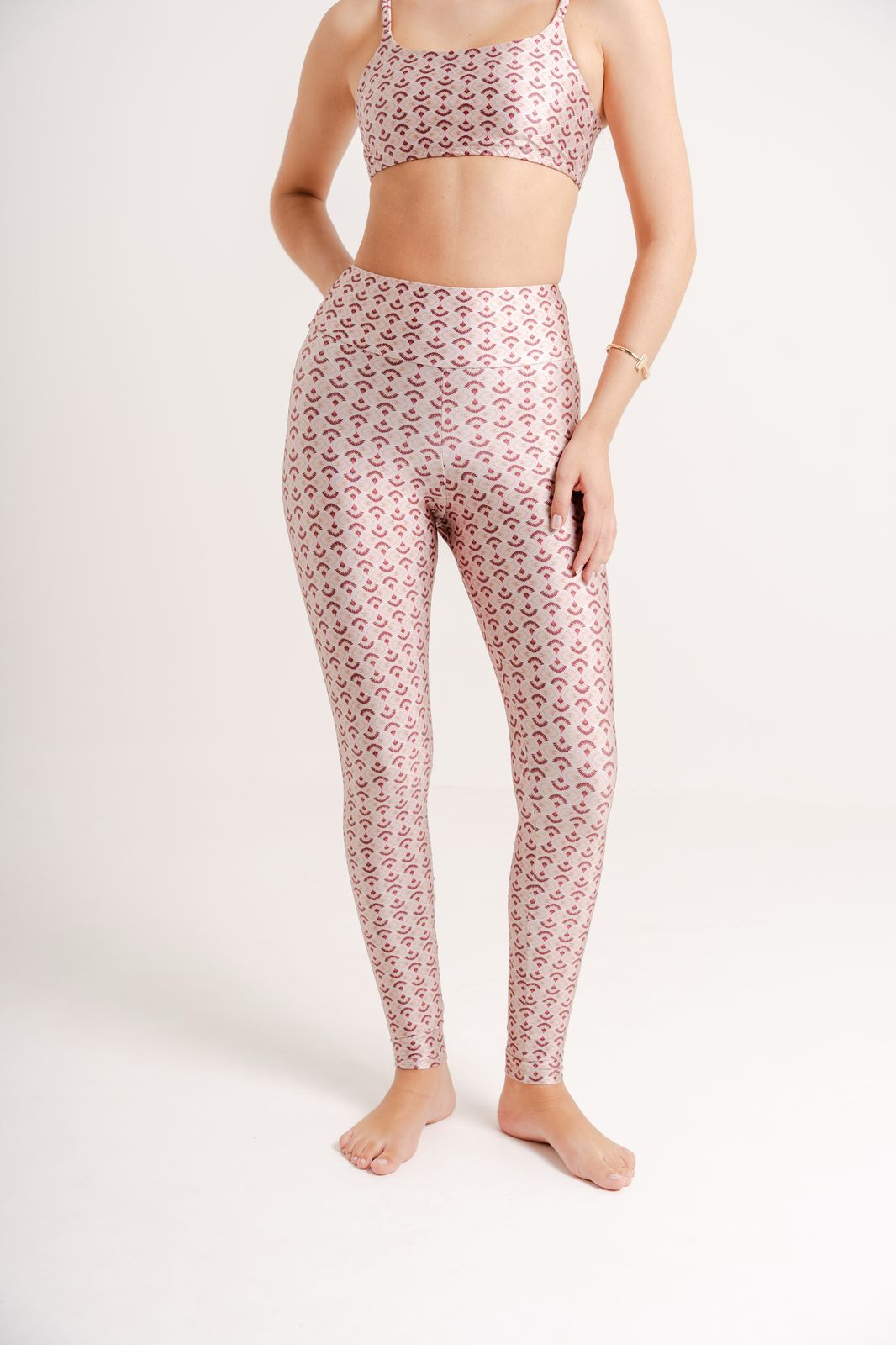 Legging Estampa Blush modelo Skin