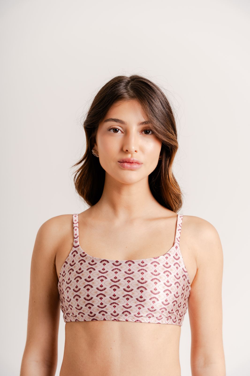 Top Comfort Estampa Blush