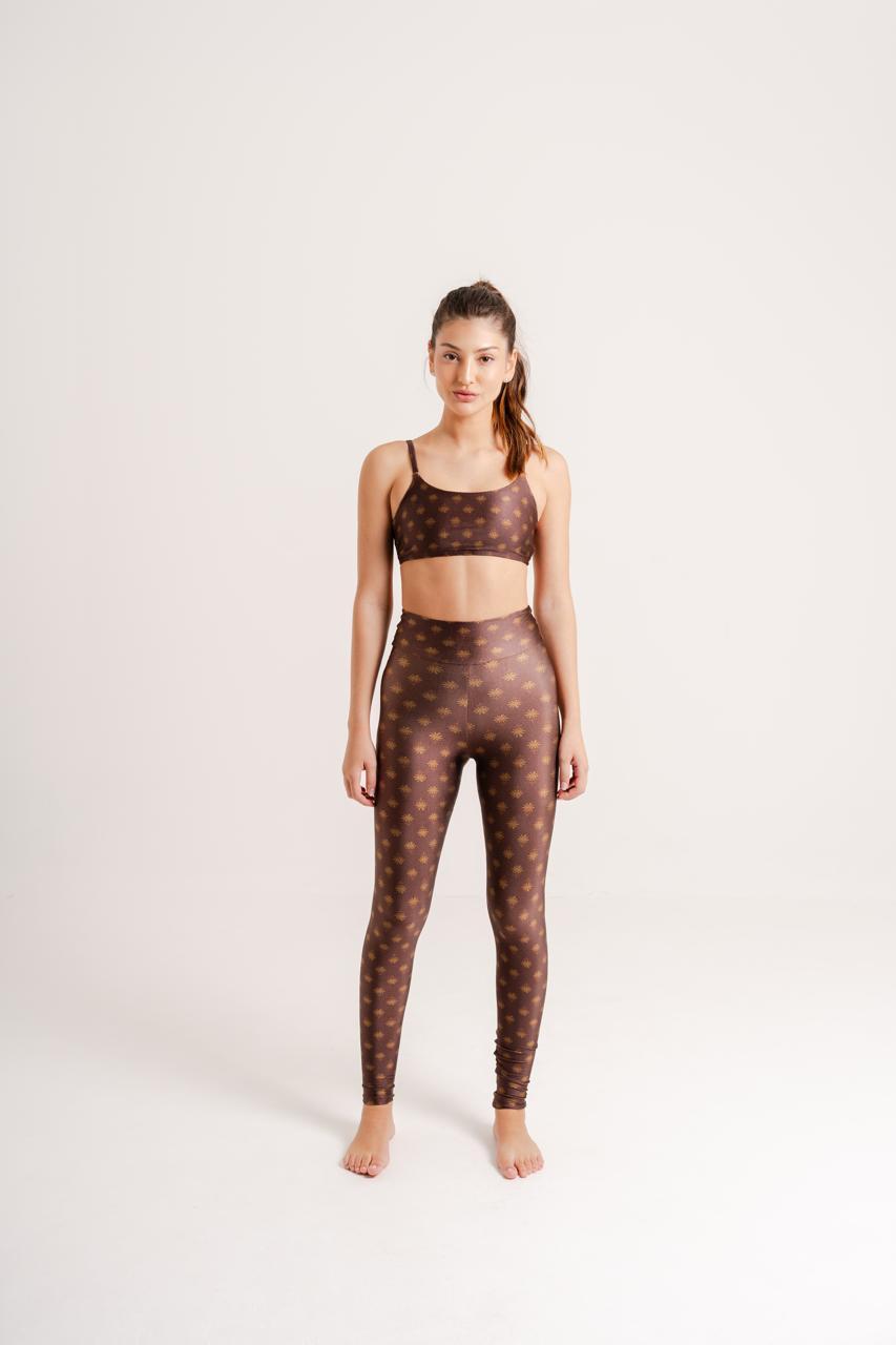 Legging Estampa Oásis modelo Skin